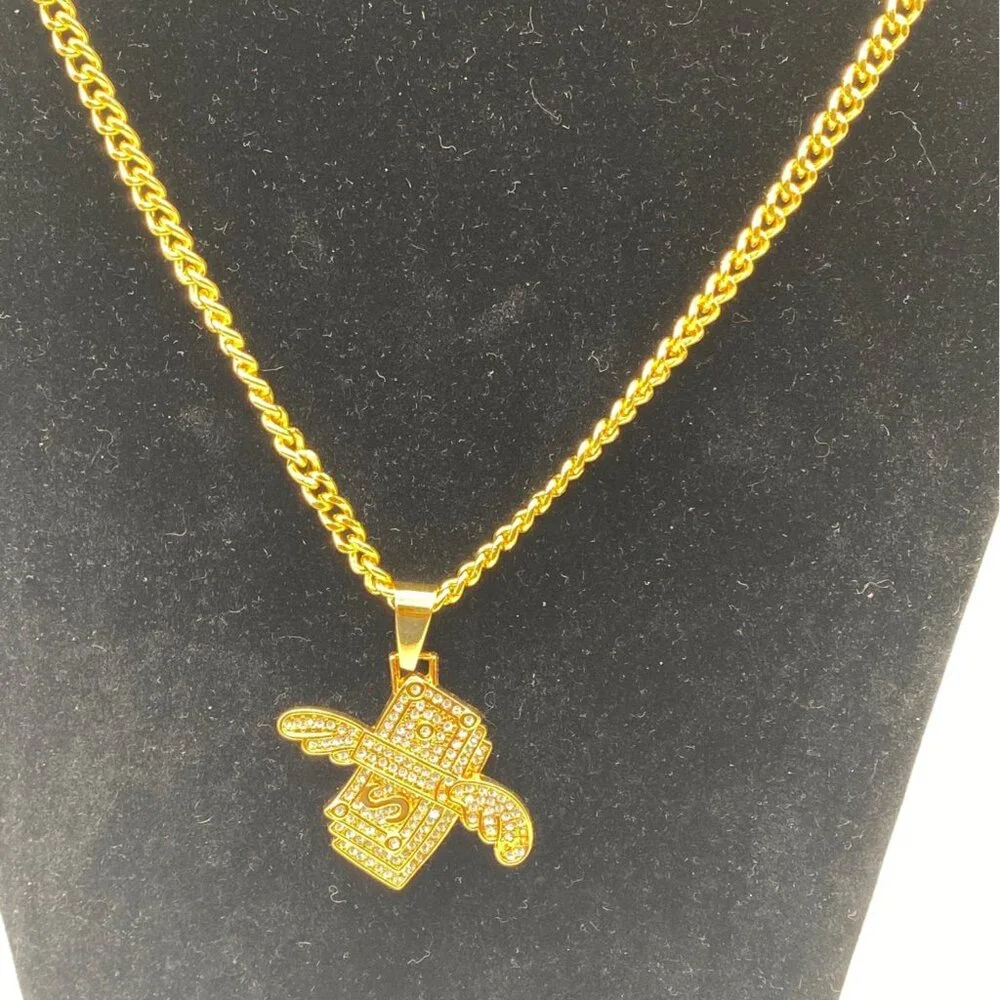 Fashion Jewelry winged dollar